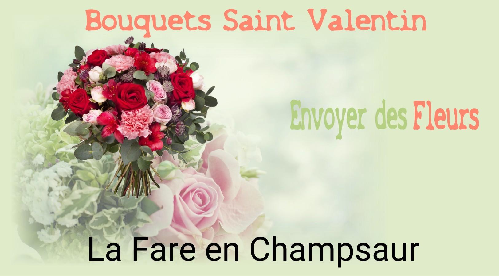 Roses de Saint-Valentin livrées à La Fare-en-Champsaur